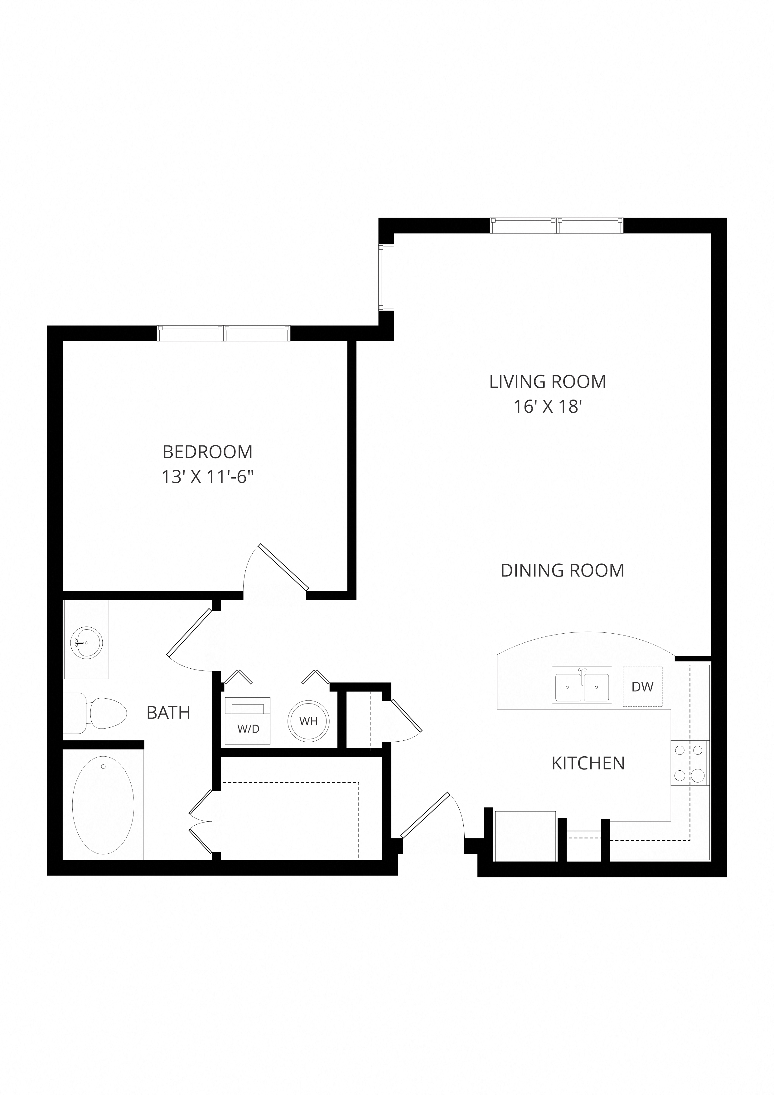 Flats - A2 floor plan